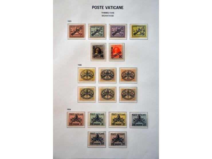 collection 1929-2019 * and from 1946 **, complete including Provisorio set (with Alberto Diena certificate and signed Bolaffi