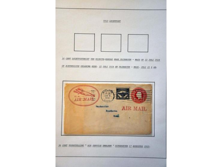 covers including fdc's and better Airmail in 2 albums