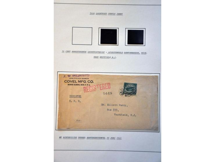 covers including fdc's and better Airmail in 2 albums