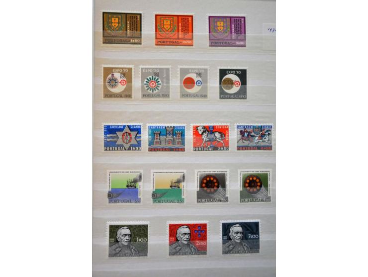 mainly */** including Belgium (a.o. Burundi animal set, highest value missing), France (a.o. Red Robin miniature sheet), Irel