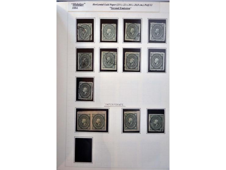 highly specialized collection 1856-1968 collected both used and */** with many better stamps and sets, province overprints, l