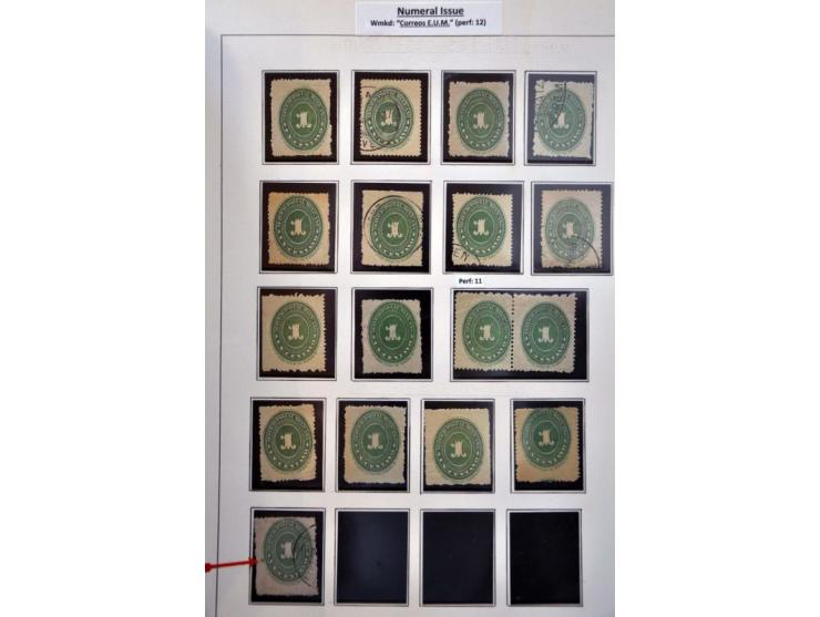 highly specialized collection 1856-1968 collected both used and */** with many better stamps and sets, province overprints, l