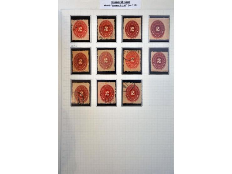 highly specialized collection 1856-1968 collected both used and */** with many better stamps and sets, province overprints, l