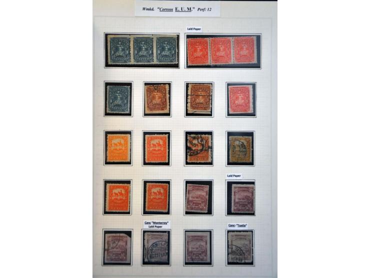 highly specialized collection 1856-1968 collected both used and */** with many better stamps and sets, province overprints, l