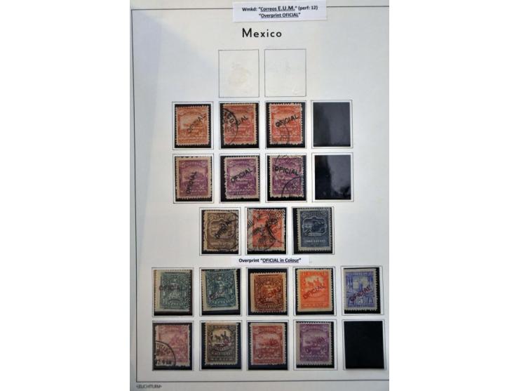 highly specialized collection 1856-1968 collected both used and */** with many better stamps and sets, province overprints, l