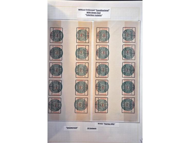 highly specialized collection 1856-1968 collected both used and */** with many better stamps and sets, province overprints, l