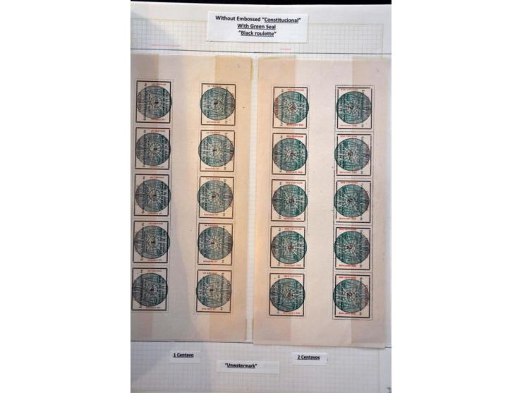 highly specialized collection 1856-1968 collected both used and */** with many better stamps and sets, province overprints, l