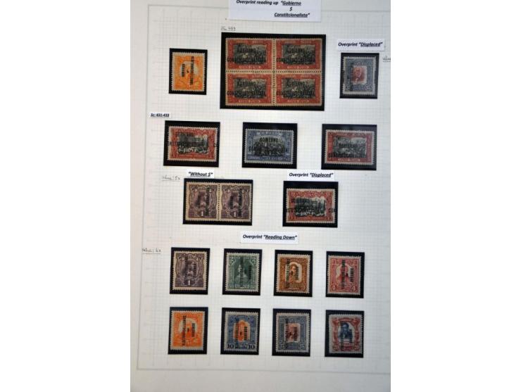 highly specialized collection 1856-1968 collected both used and */** with many better stamps and sets, province overprints, l