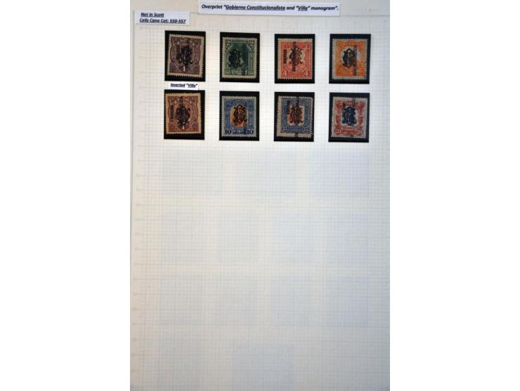 highly specialized collection 1856-1968 collected both used and */** with many better stamps and sets, province overprints, l