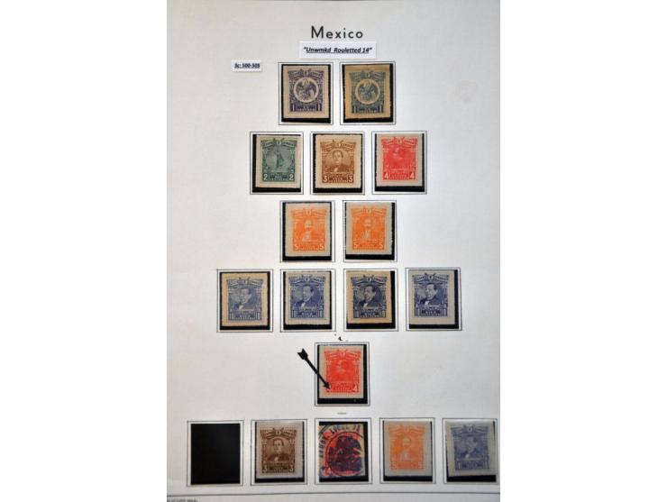 highly specialized collection 1856-1968 collected both used and */** with many better stamps and sets, province overprints, l