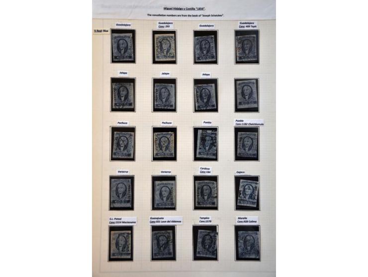 highly specialized collection 1856-1968 collected both used and */** with many better stamps and sets, province overprints, l