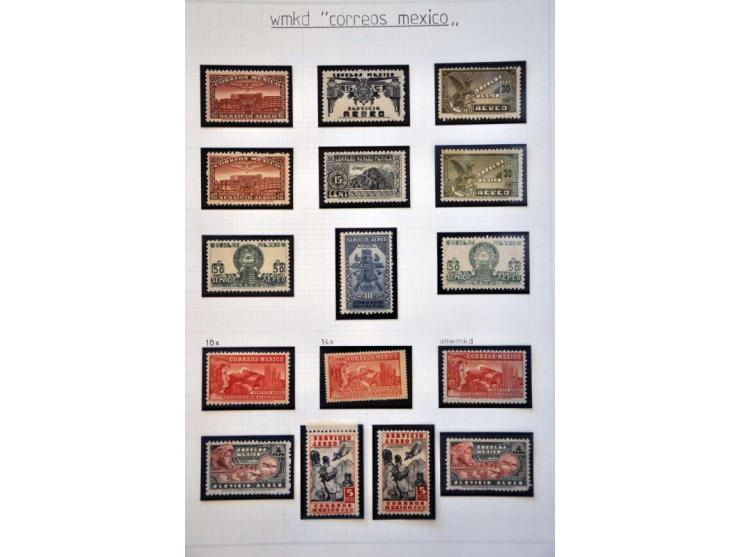 highly specialized collection 1856-1968 collected both used and */** with many better stamps and sets, province overprints, l