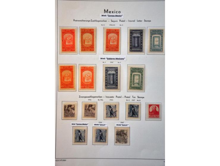 highly specialized collection 1856-1968 collected both used and */** with many better stamps and sets, province overprints, l