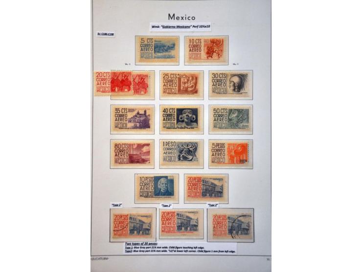 highly specialized collection 1856-1968 collected both used and */** with many better stamps and sets, province overprints, l
