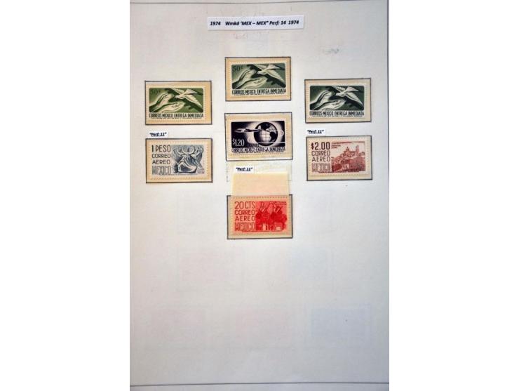 highly specialized collection 1856-1968 collected both used and */** with many better stamps and sets, province overprints, l