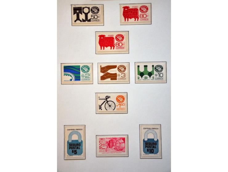 highly specialized collection 1856-1968 collected both used and */** with many better stamps and sets, province overprints, l