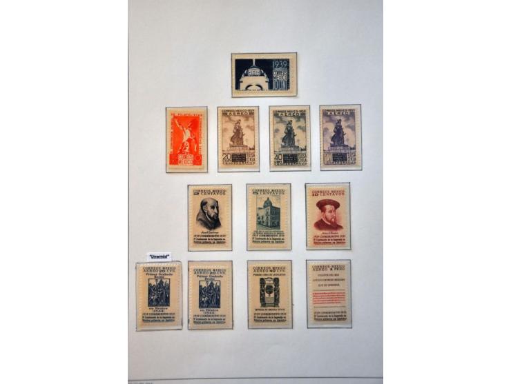 highly specialized collection 1856-1968 collected both used and */** with many better stamps and sets, province overprints, l