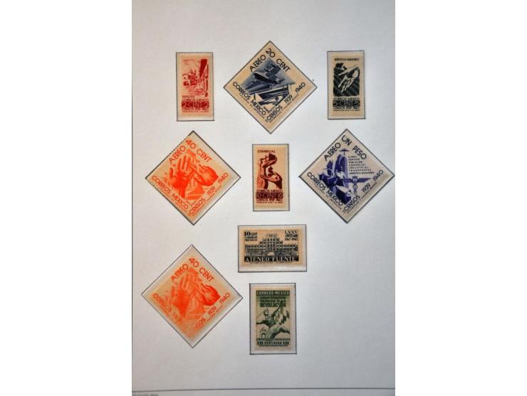 highly specialized collection 1856-1968 collected both used and */** with many better stamps and sets, province overprints, l