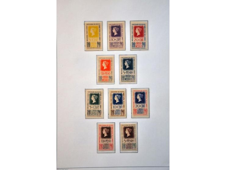 highly specialized collection 1856-1968 collected both used and */** with many better stamps and sets, province overprints, l