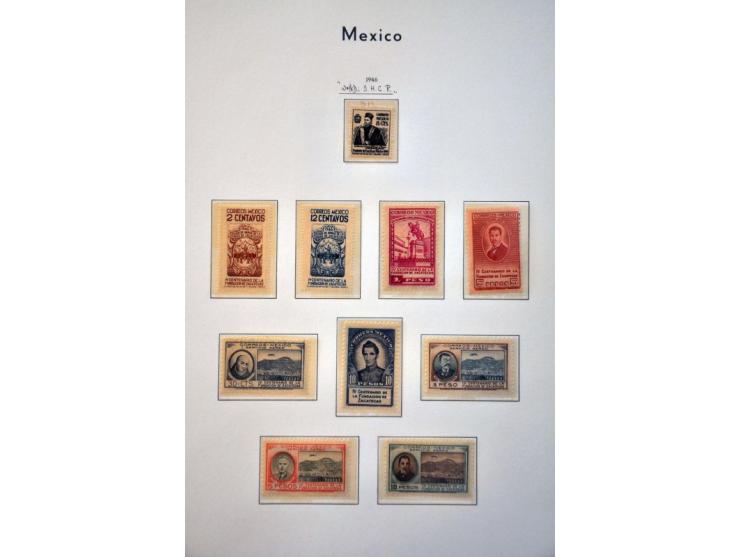 highly specialized collection 1856-1968 collected both used and */** with many better stamps and sets, province overprints, l