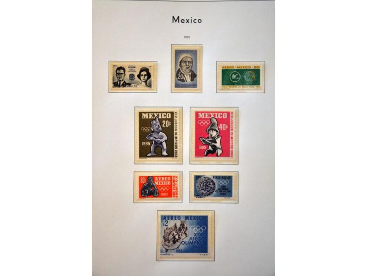 highly specialized collection 1856-1968 collected both used and */** with many better stamps and sets, province overprints, l