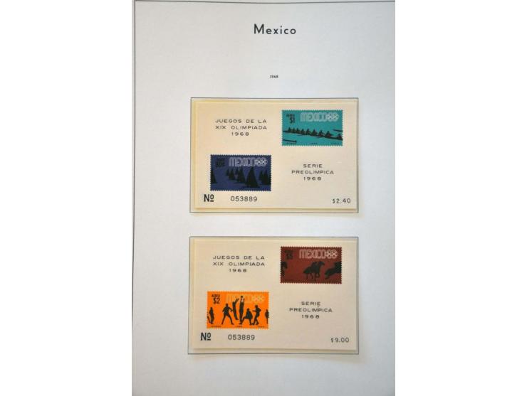 highly specialized collection 1856-1968 collected both used and */** with many better stamps and sets, province overprints, l