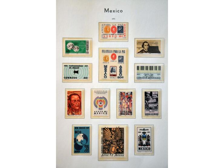 highly specialized collection 1856-1968 collected both used and */** with many better stamps and sets, province overprints, l