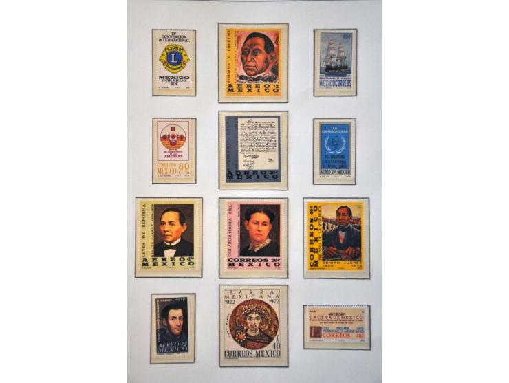 highly specialized collection 1856-1968 collected both used and */** with many better stamps and sets, province overprints, l