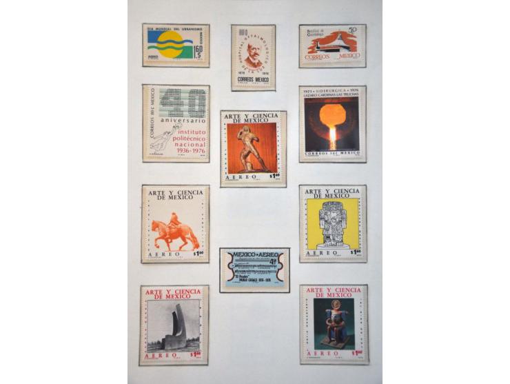 highly specialized collection 1856-1968 collected both used and */** with many better stamps and sets, province overprints, l