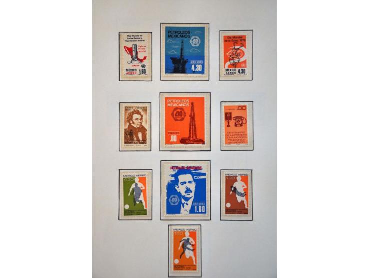 highly specialized collection 1856-1968 collected both used and */** with many better stamps and sets, province overprints, l
