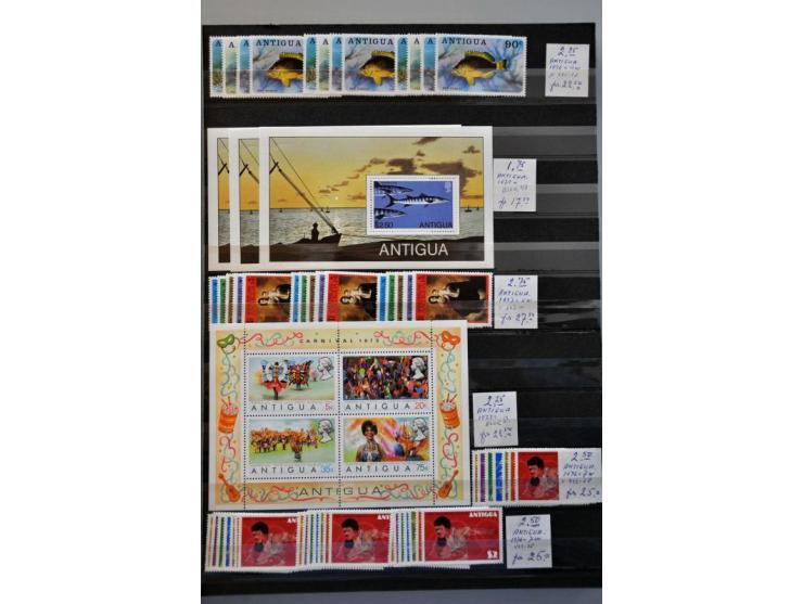 various topics mostly ** including miniature sheets in 8 stockbooks 