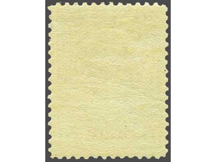 5 gulden wijnrood tanding 11 met miniem plakkerspoortje, cat.w. 270