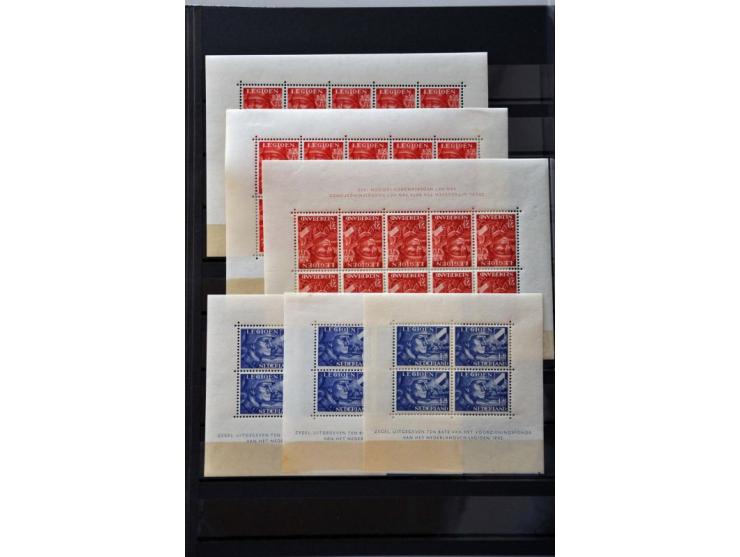 collectie vanaf 1852 gestempeld en */** met beter materiaal voornamelijk * met o.a. nrs. 13-16, 21, 30-33, 44, 49, Bontkraag 