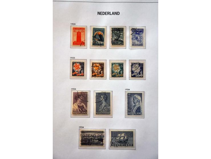 collectie 1852-2015 gestempeld en later ** nominaal ca. EUR850, NL1 (ca. 420x), internationaal (ca. 60x), kerst ( ca. 110x) i