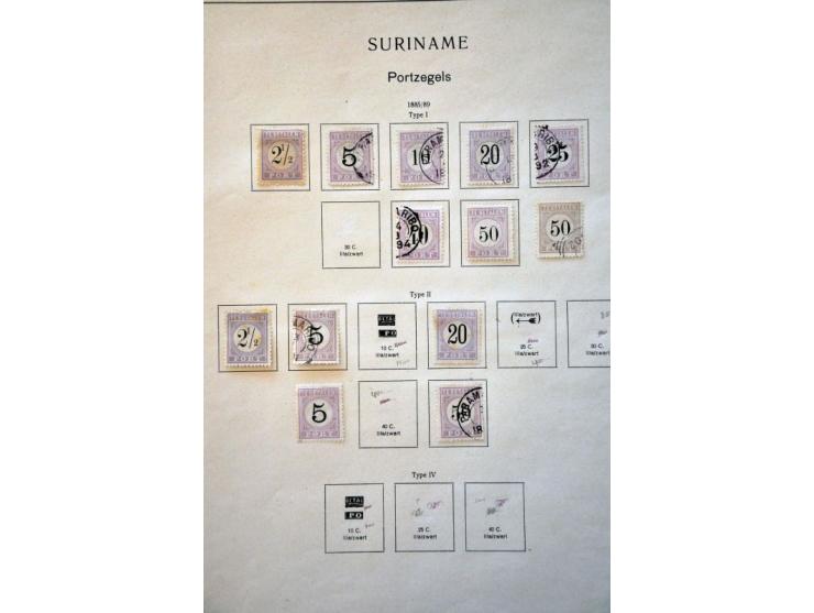 collectie 1873-1966 meest * met veel betere ex. en series w.b. 10a (*), 32a (*), 40 (*) met cert. NVPH 1960, Jubileum 1923 *,