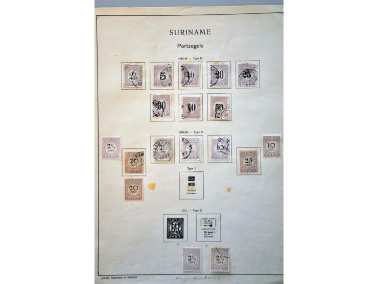 collectie 1873-1966 meest * met veel betere ex. en series w.b. 10a (*), 32a (*), 40 (*) met cert. NVPH 1960, Jubileum 1923 *,