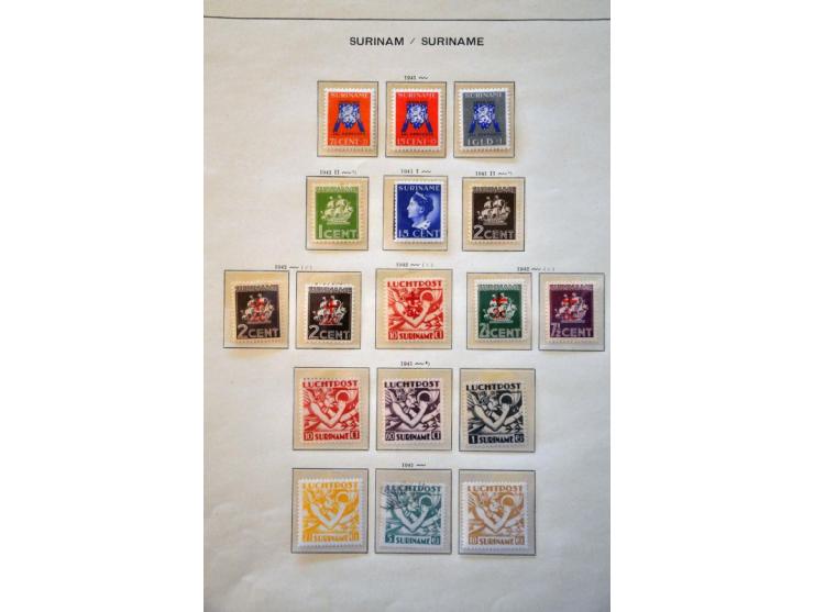 collectie 1873-1966 meest * met veel betere ex. en series w.b. 10a (*), 32a (*), 40 (*) met cert. NVPH 1960, Jubileum 1923 *,