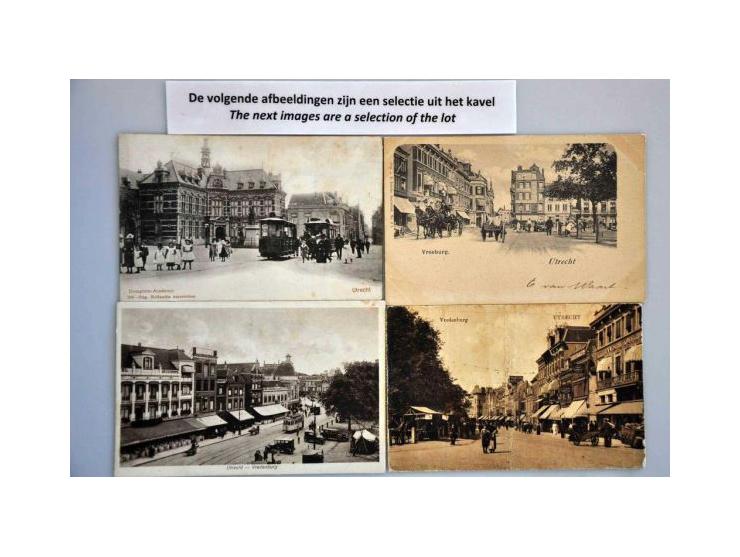 ca. 180 ex. oude en zeer oude in album