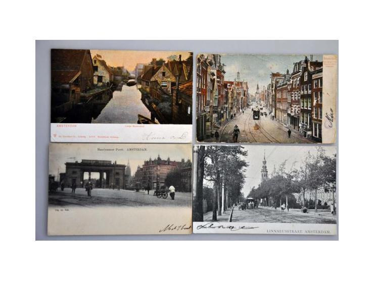 Amsterdam 136 ex. meest zeer oude met beter in album