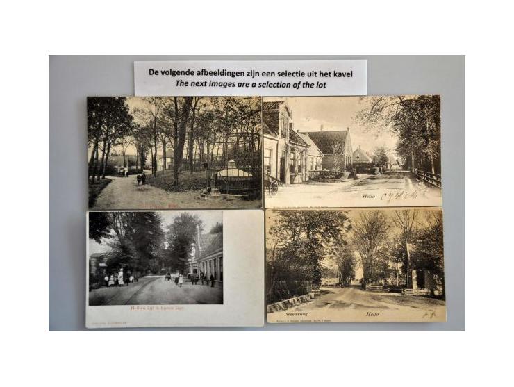 Heiloo 110 ex. oude en zeer oude met beter o.a. stoomtram etc.