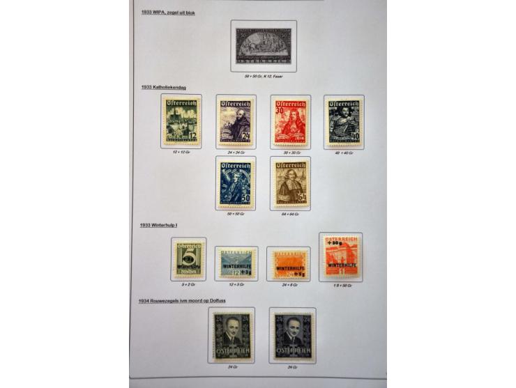 collection 1850-1960 used * including better ex. airmail, landscapes, etc. in small ring binder 