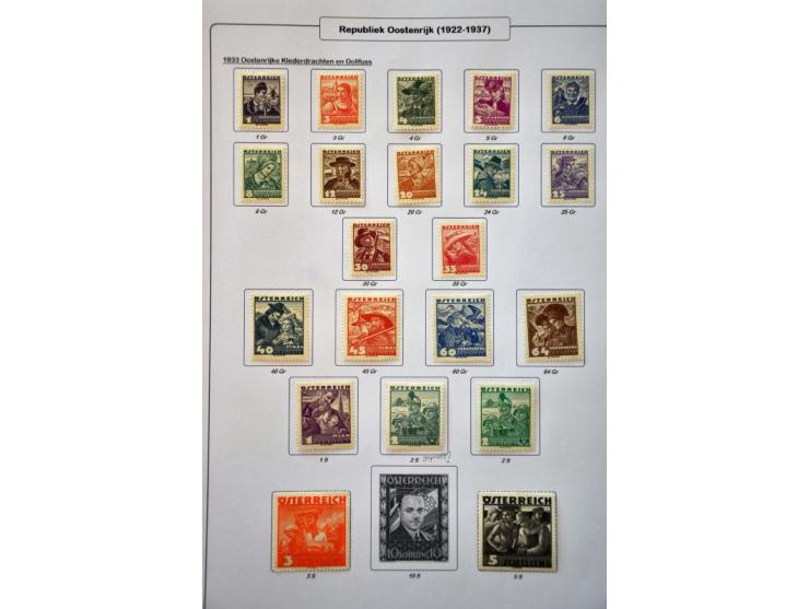 collection 1850-1960 used * including better ex. airmail, landscapes, etc. in small ring binder 