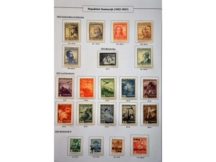 collection 1850-1960 used * including better ex. airmail, landscapes, etc. in small ring binder 