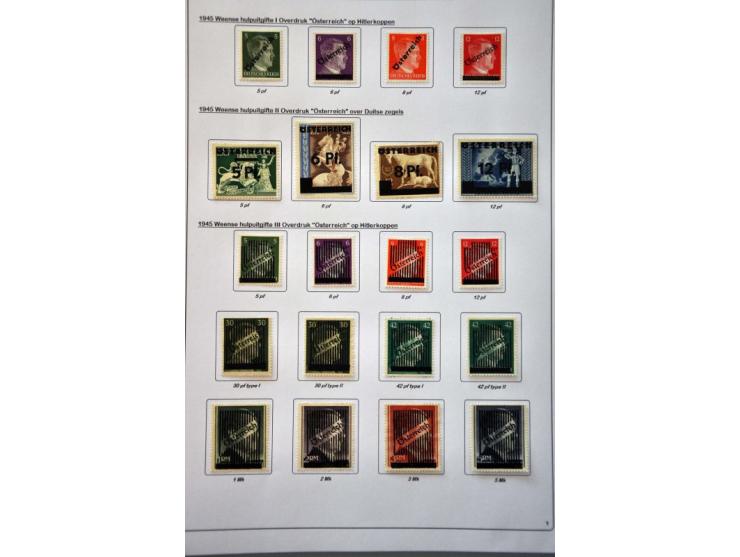 collection 1850-1960 used * including better ex. airmail, landscapes, etc. in small ring binder 