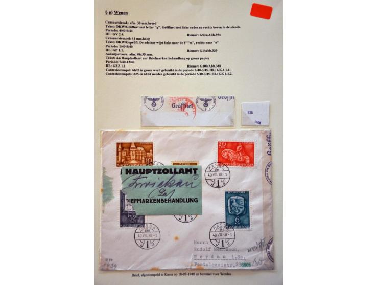 WWII Wien censor 'g', 31 letters and cards from Bulgaria, Hungary and Yugoslavia (most Serbia) 1940-1945 with better censors 
