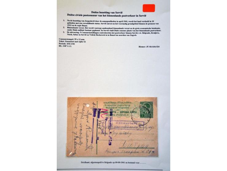 WWII Wien censor 'g', 31 letters and cards from Bulgaria, Hungary and Yugoslavia (most Serbia) 1940-1945 with better censors 