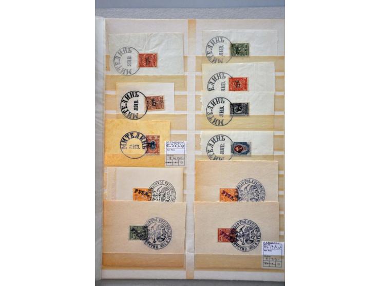including Civil War and poster stamps on 3 stock pages