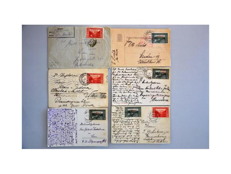 War Charity issue 1914, about 35 covers/cards including better items