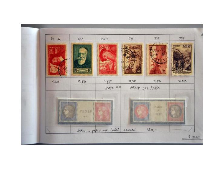 mostly */** with better ex. and sets in 2 large format approval booklets 