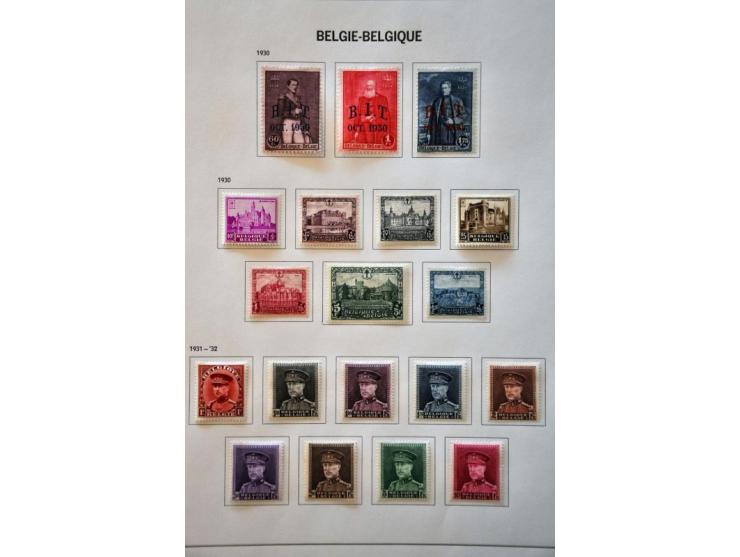 collectie 1849-1997 gestempeld later */** met betere ex., series en blokken in 4 Davo albums 
